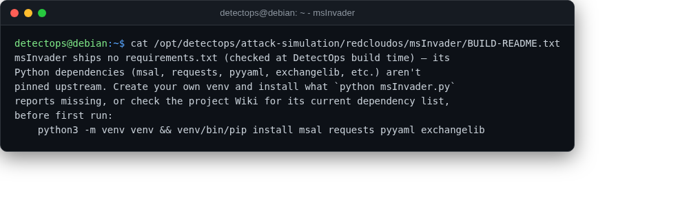 msInvader screenshot