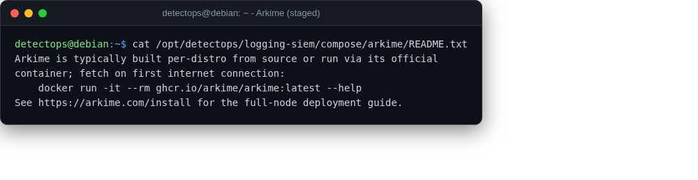 Arkime screenshot