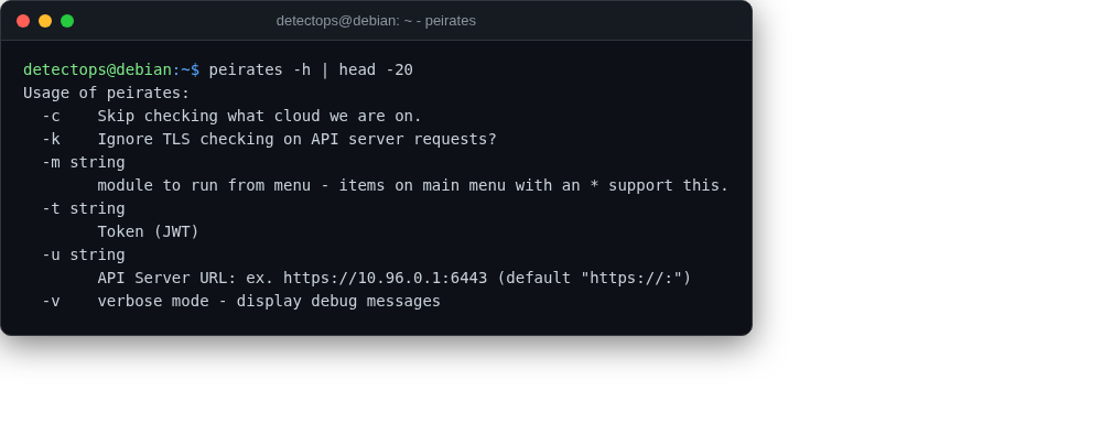 peirates screenshot