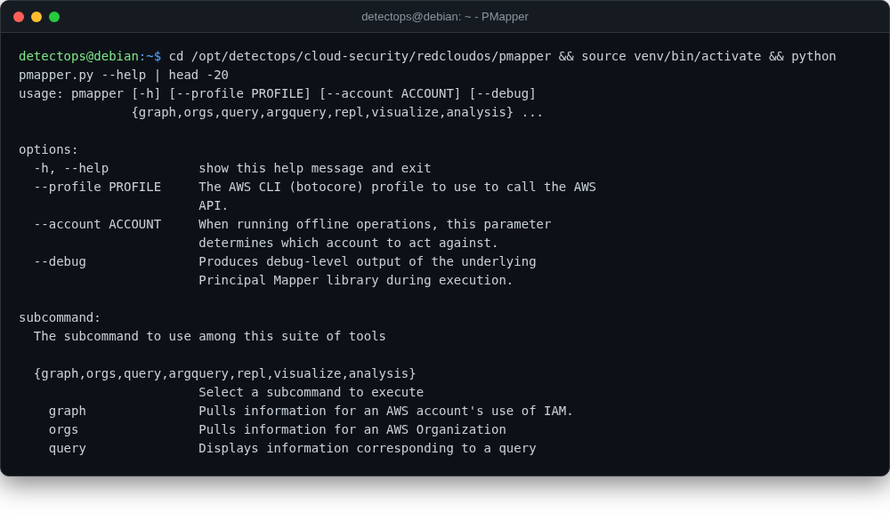 PMapper screenshot